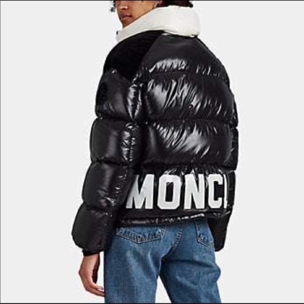 Moncler Black Down Chouelle Jacket size 1 (s/m)